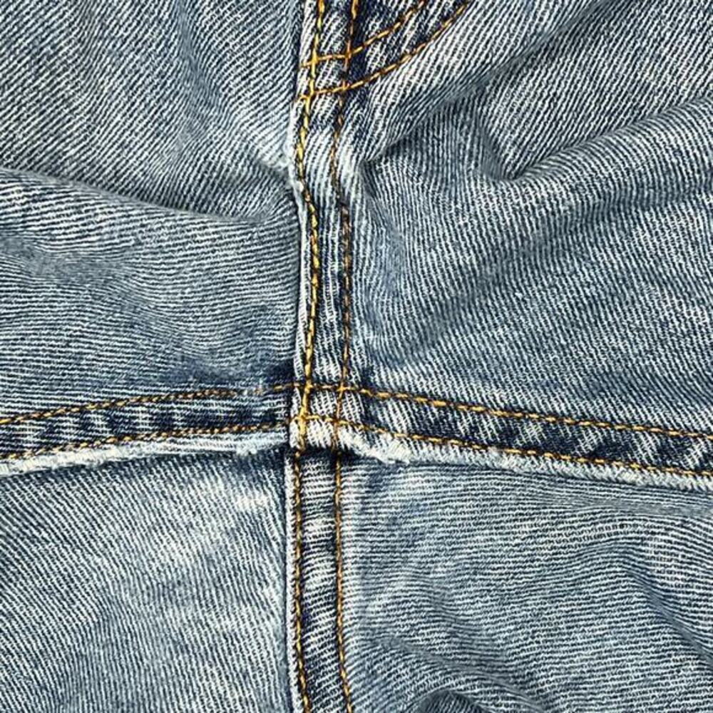 Levi's 505 Dad Jean Shorts Men's 36" (36x10) Cutoffs Grunge Jorts Retro Denim - Picture 12 of 15